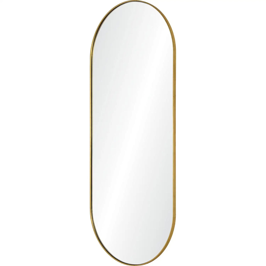 RENWIL MARIUS OVAL FULL LENGTH MIRROR YELLOW - Mirrors
