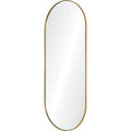 RENWIL MARIUS OVAL FULL LENGTH MIRROR YELLOW - Mirrors