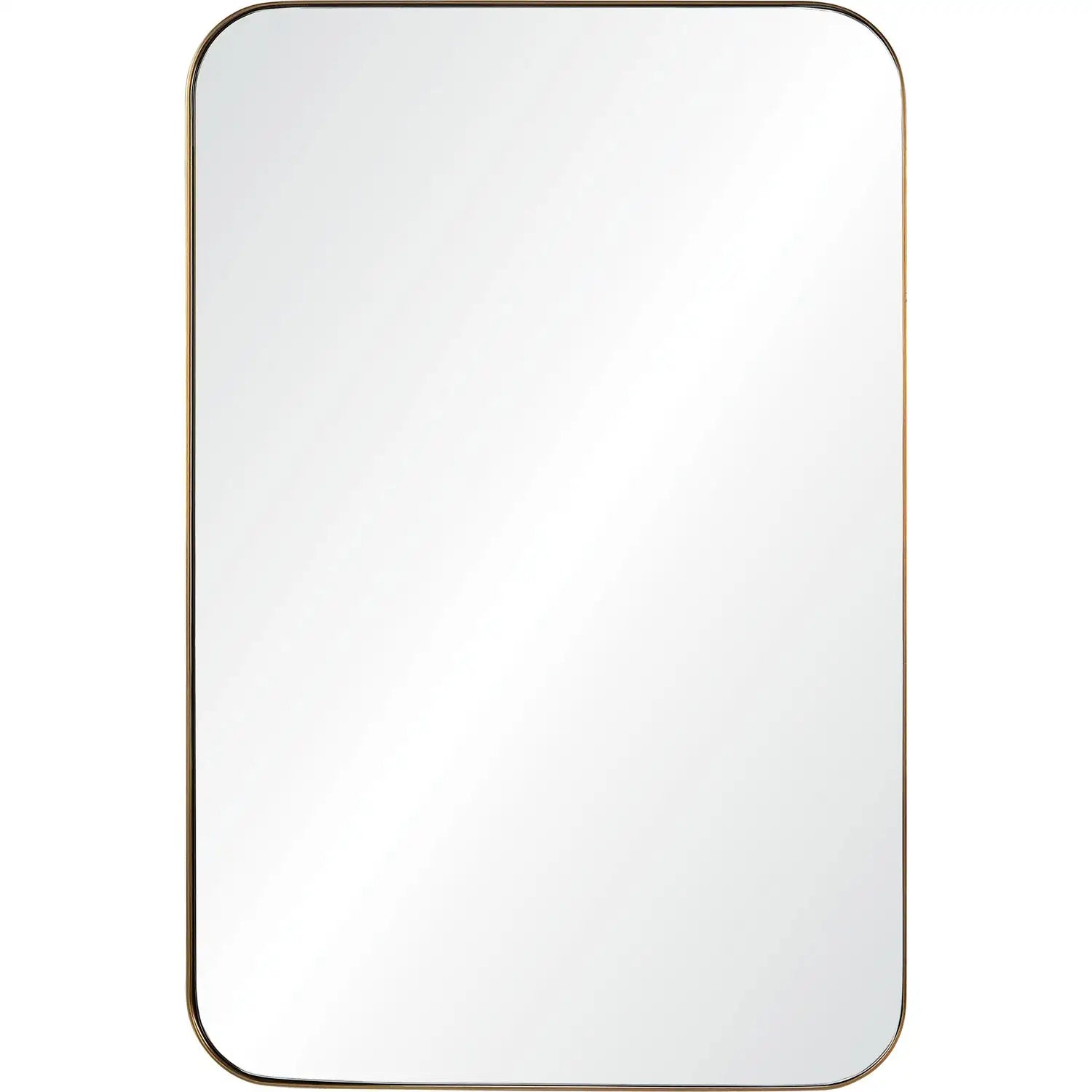 RENWIL EDWIN RECTANGLE WALL MIRROR YELLOW - Mirrors