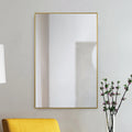 RENWIL RAYDON RECTANGLE WALL MIRROR YELLOW - Mirrors