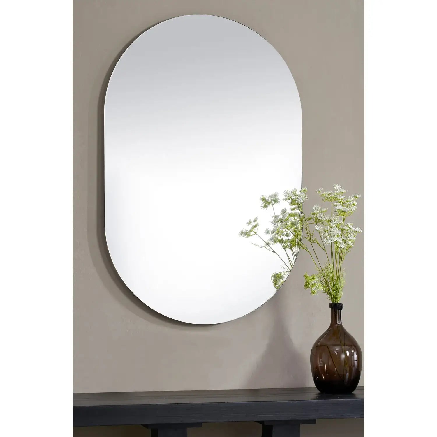 RENWIL, SALTA OVAL WALL MIRROR, MIRRORS