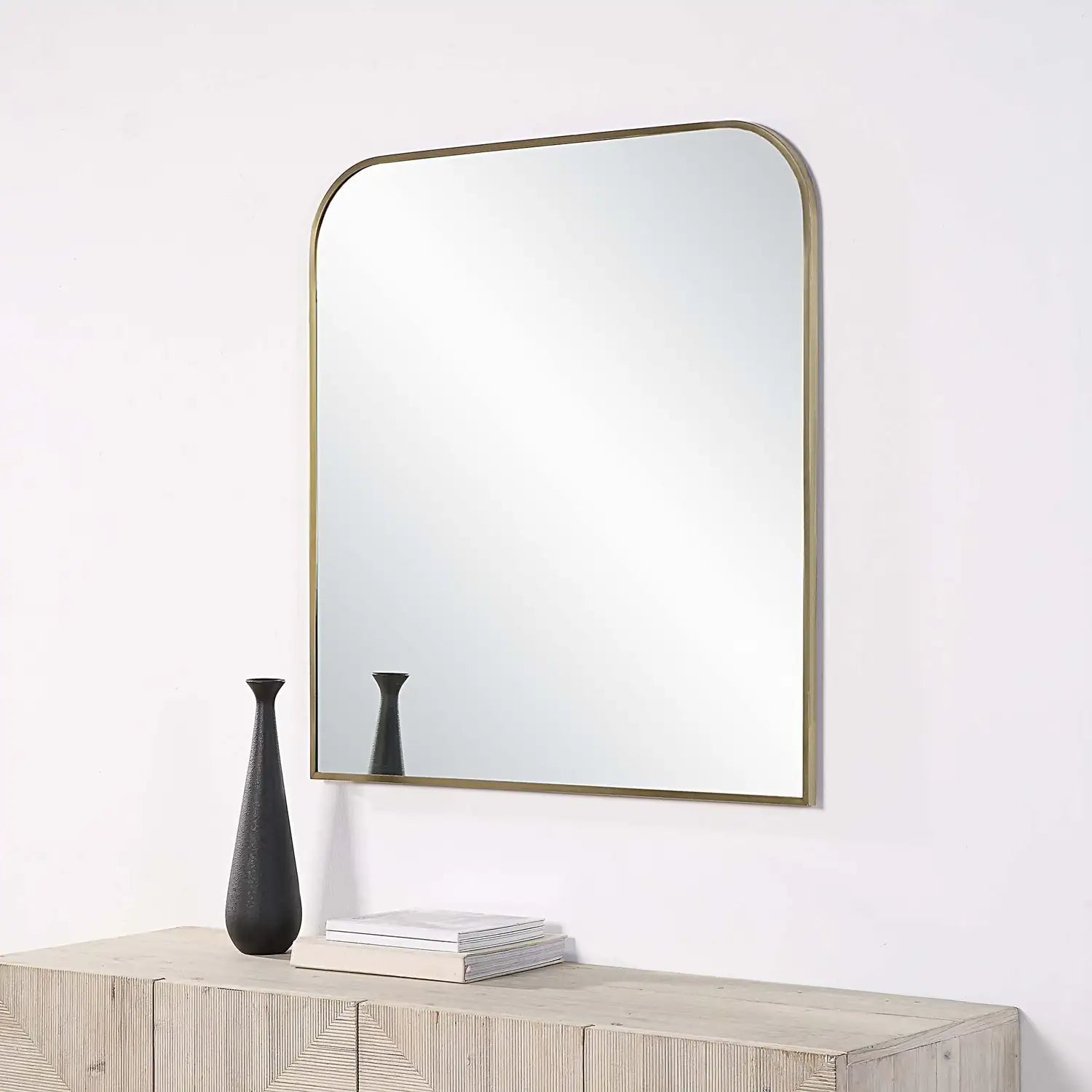 RENWIL JOAN ARCH WALL MIRROR YELLOW - Mirrors