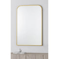 RENWIL MERRIMACK RECTANGLE WALL MIRROR YELLOW - Mirrors