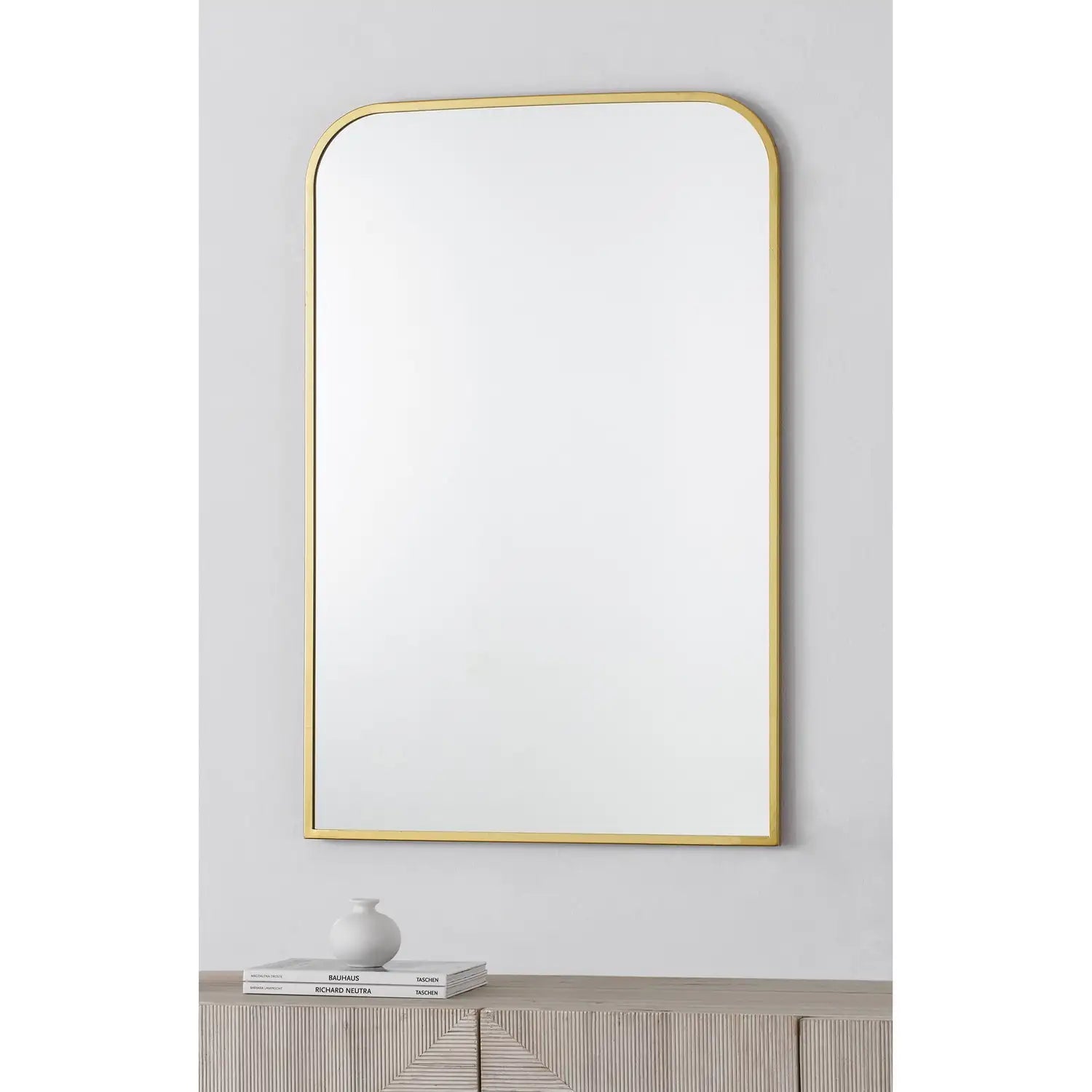 RENWIL MERRIMACK RECTANGLE WALL MIRROR YELLOW - Mirrors