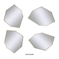 RENWIL DEVIKA IRREGULAR WALL MIRROR YELLOW - Mirrors