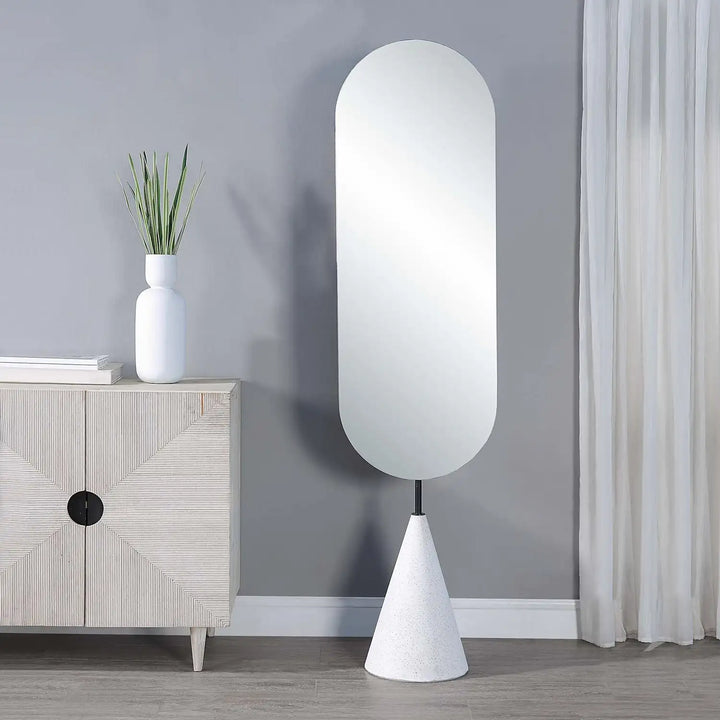 RENWIL VAWN OVAL FULL LENGTH MIRROR - Mirrors