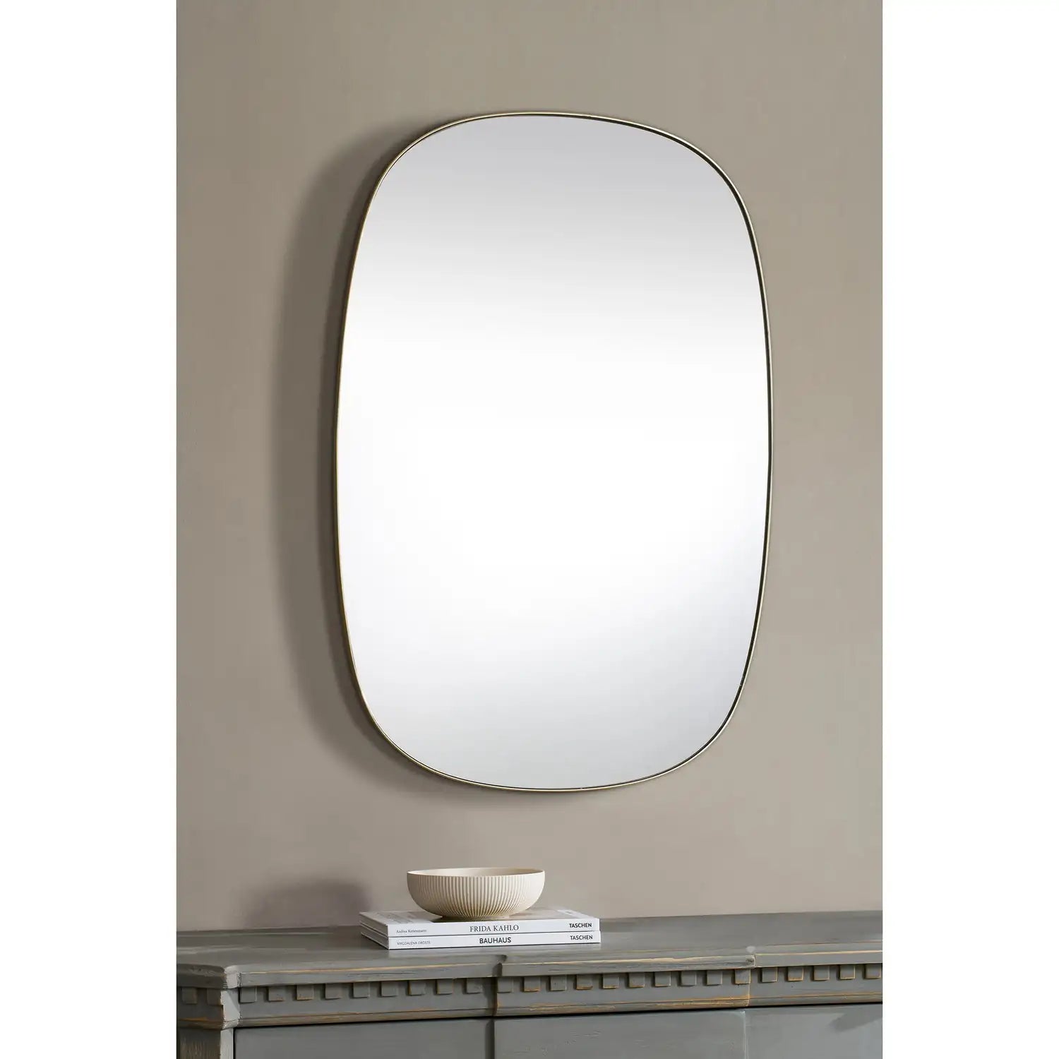RENWIL GALLEGOS RECTANGLE WALL MIRROR YELLOW - Mirrors