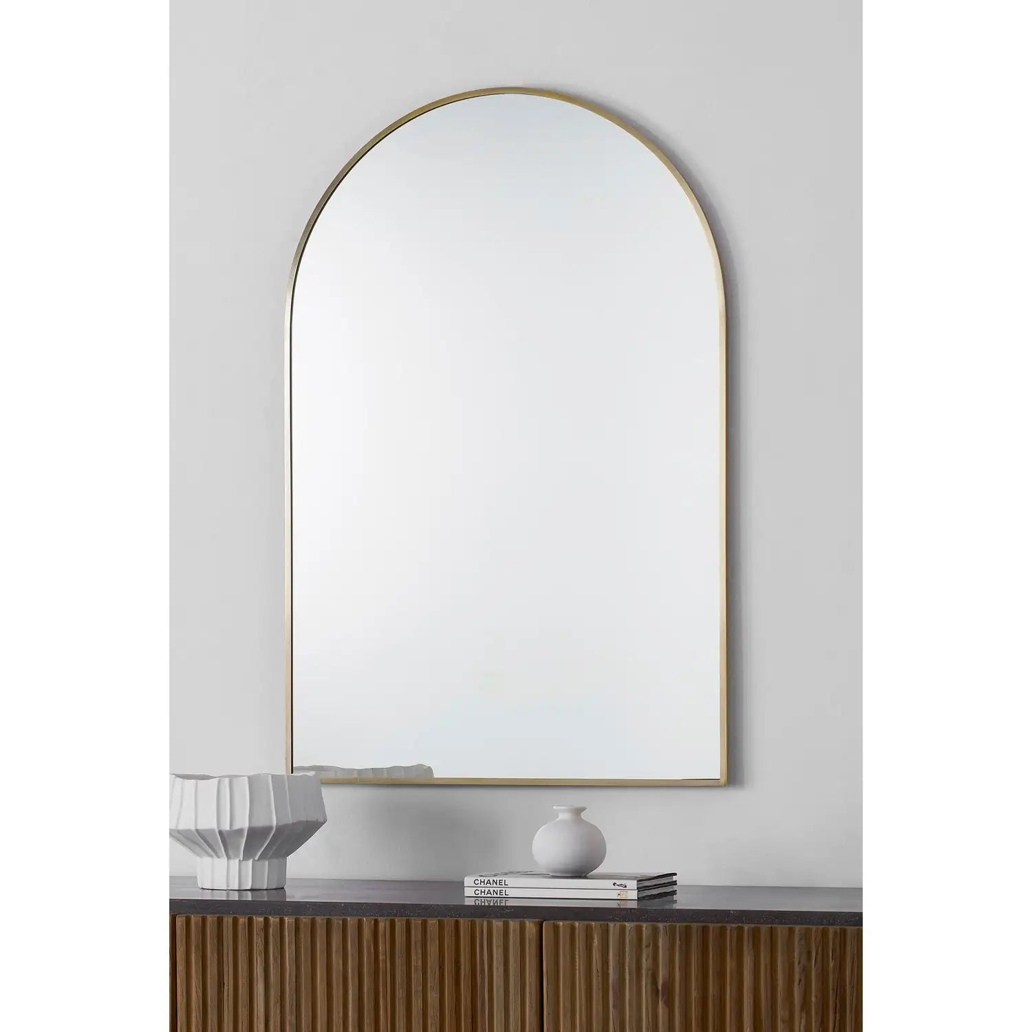 RENWIL DURNESS ARCH WALL MIRROR YELLOW - Mirrors
