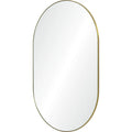 RENWIL BECKAH OVAL WALL MIRROR YELLOW - Mirrors