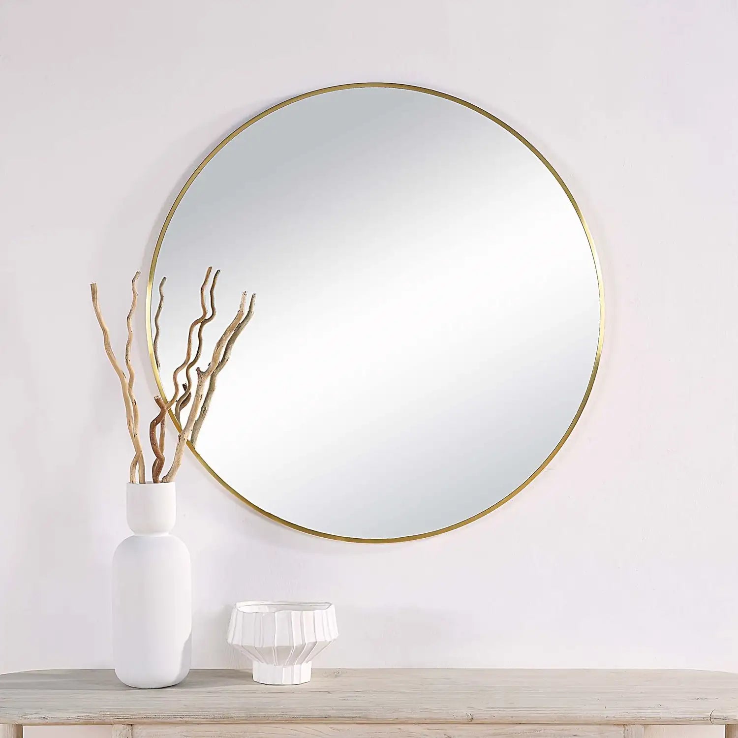 RENWIL PARGA WALL MIRROR YELLOW - Mirrors