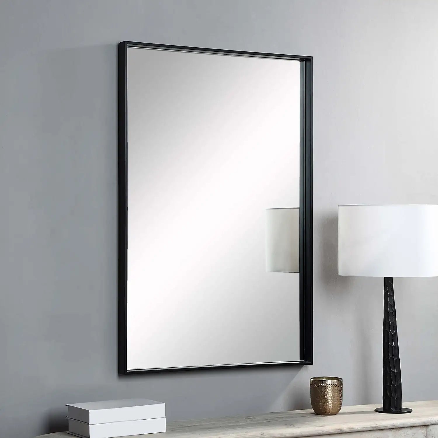 RENWIL ANNALISE RECTANGLE WALL MIRROR - Mirrors