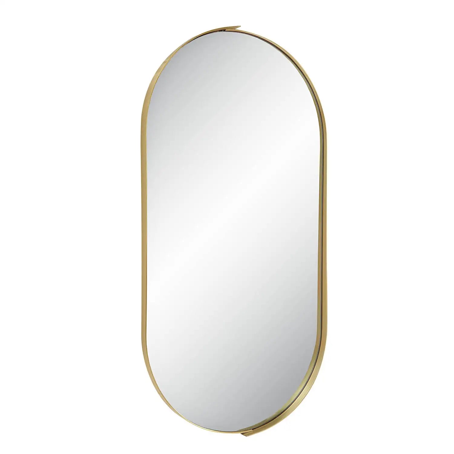 RENWIL ALEAH OVAL WALL MIRROR YELLOW - Mirrors