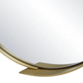 RENWIL ALEAH OVAL WALL MIRROR YELLOW - Mirrors
