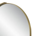 RENWIL ALEAH OVAL WALL MIRROR YELLOW - Mirrors