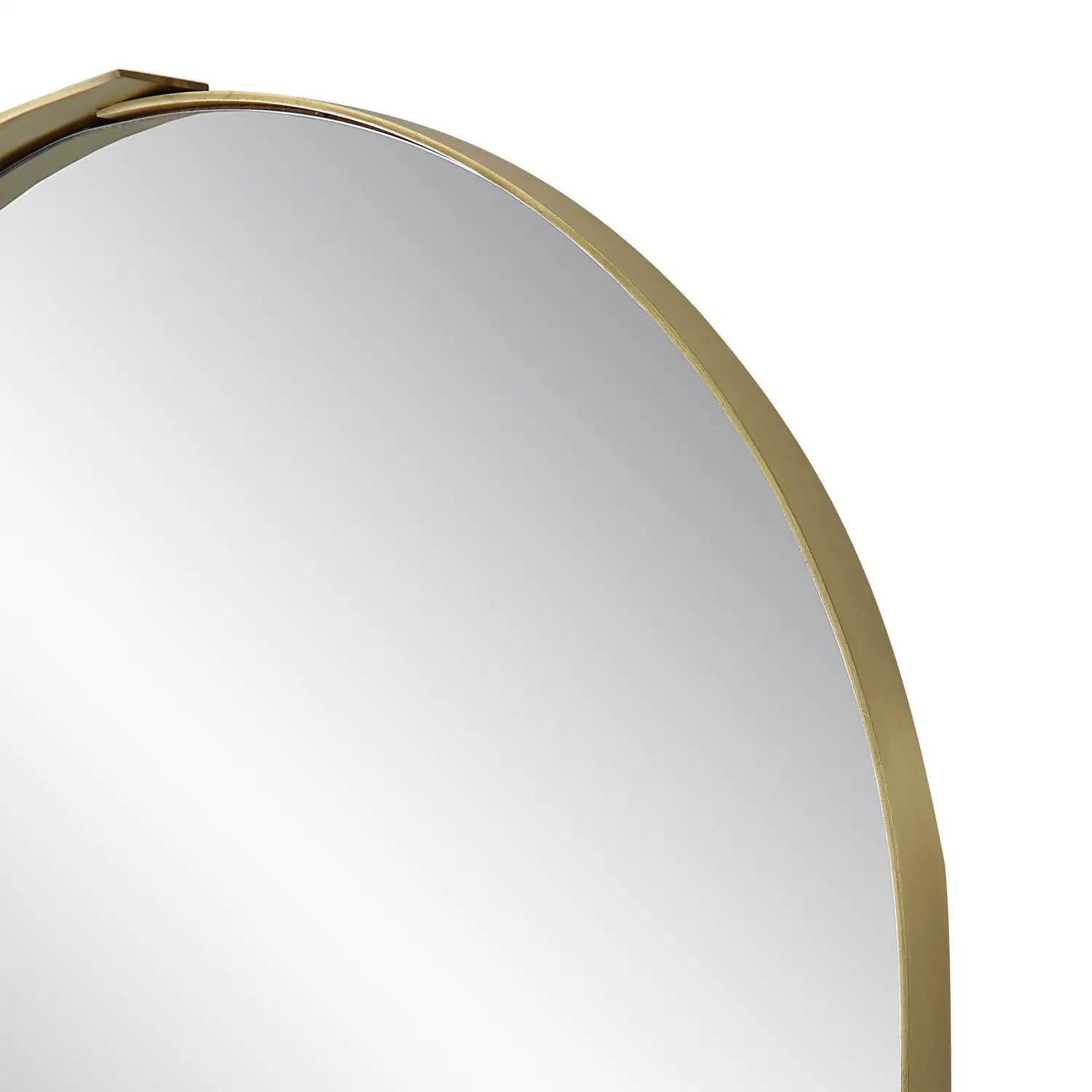 RENWIL ALEAH OVAL WALL MIRROR YELLOW - Mirrors