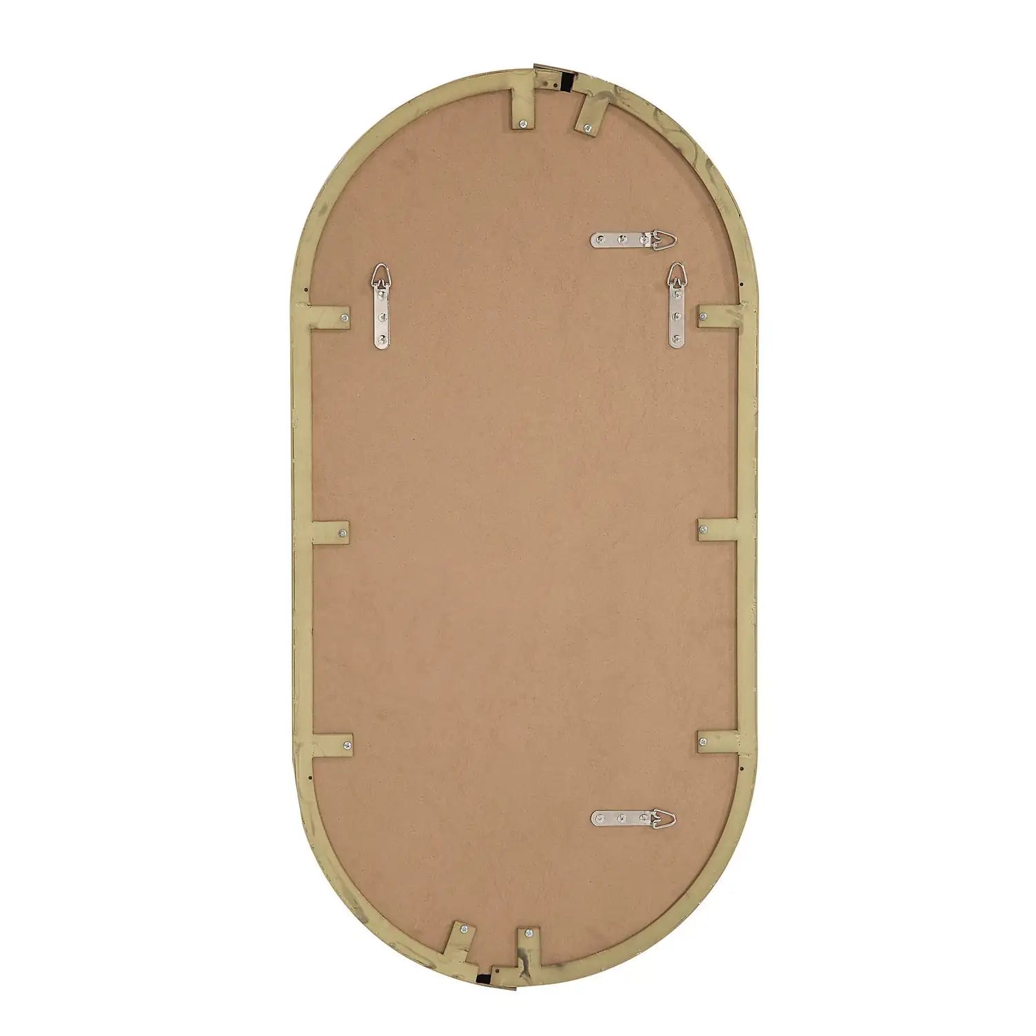 RENWIL ALEAH OVAL WALL MIRROR YELLOW - Mirrors