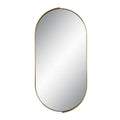RENWIL ALEAH OVAL WALL MIRROR YELLOW - Mirrors