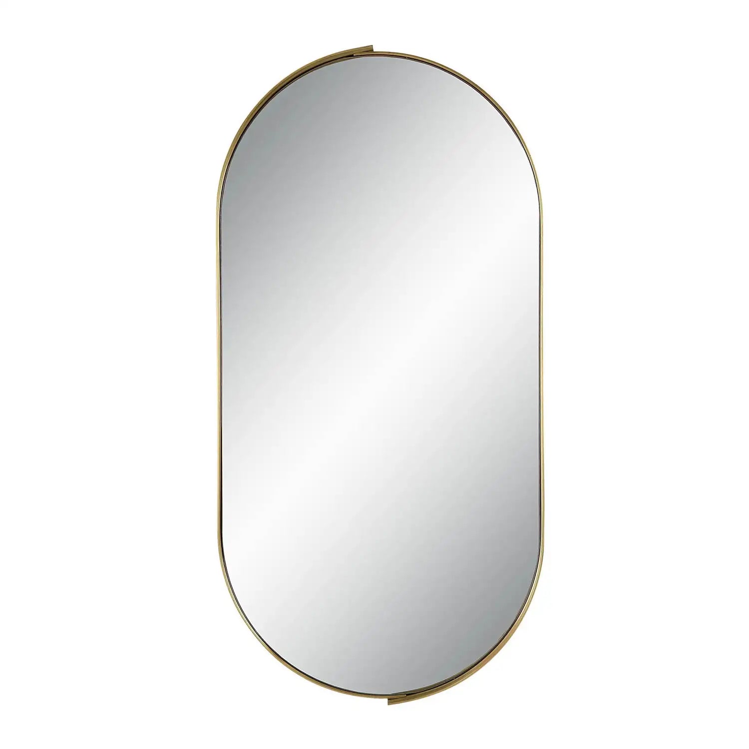 RENWIL ALEAH OVAL WALL MIRROR YELLOW - Mirrors