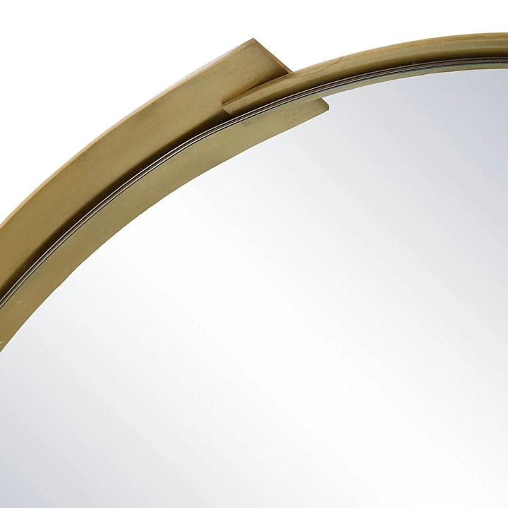 RENWIL ALEAH OVAL WALL MIRROR YELLOW - Mirrors