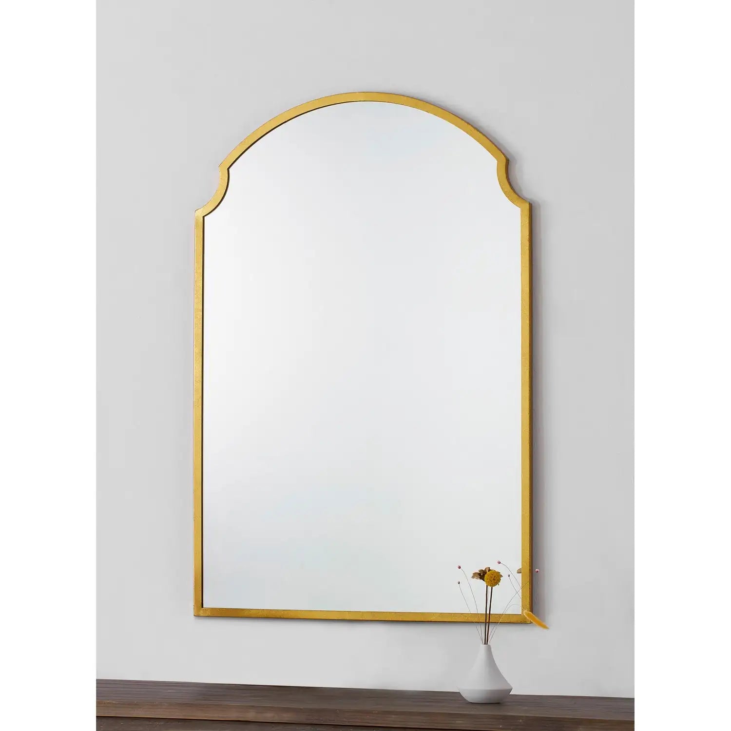RENWIL CHRISTINE IRREGULAR WALL MIRROR YELLOW - Mirrors