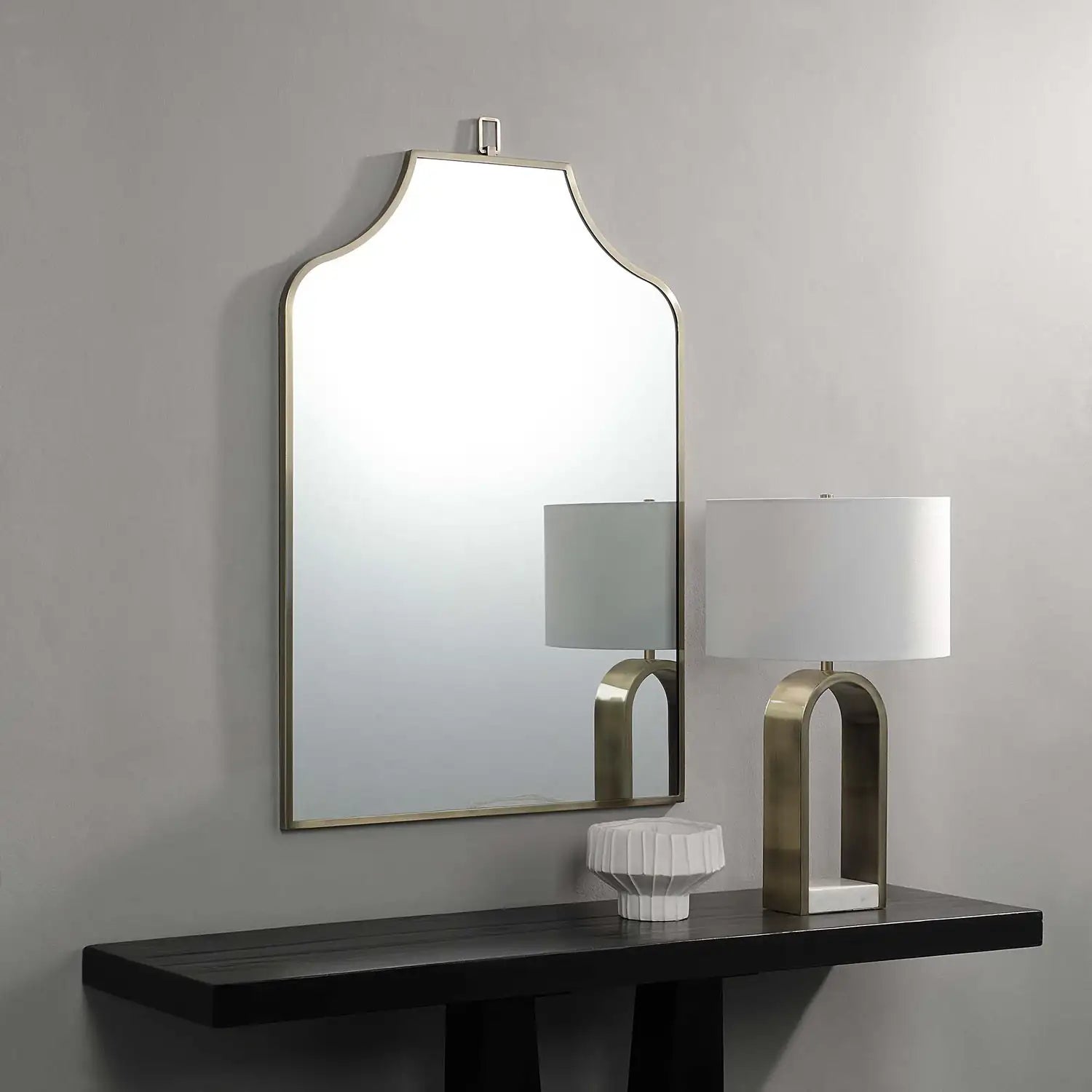 RENWIL CALLIOPE IRREGULAR WALL MIRROR YELLOW - Mirrors