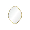 RENWIL NUCLEUS 36/24/ IRREGULAR WALL MIRROR YELLOW - Mirrors