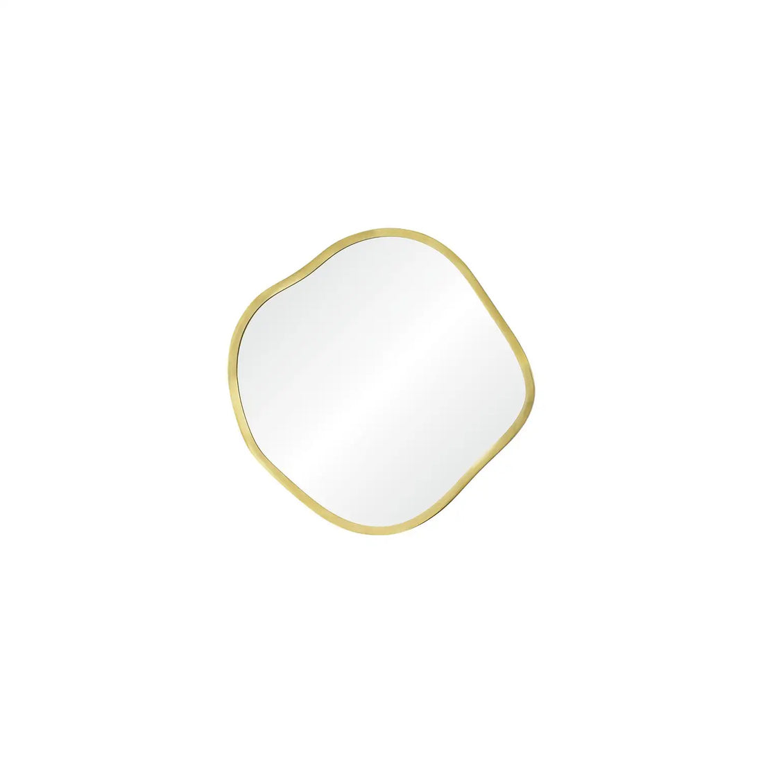 RENWIL NUCLEUS 36/24/ IRREGULAR WALL MIRROR YELLOW - Mirrors