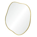 RENWIL NUCLEUS 36/24/ IRREGULAR WALL MIRROR YELLOW - Mirrors