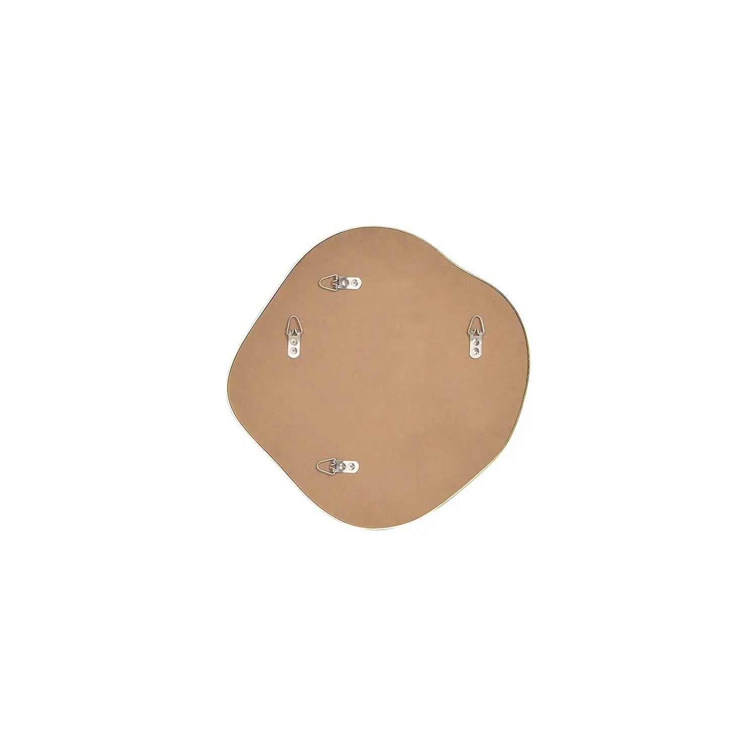 RENWIL NUCLEUS 36/24/ IRREGULAR WALL MIRROR YELLOW - Mirrors