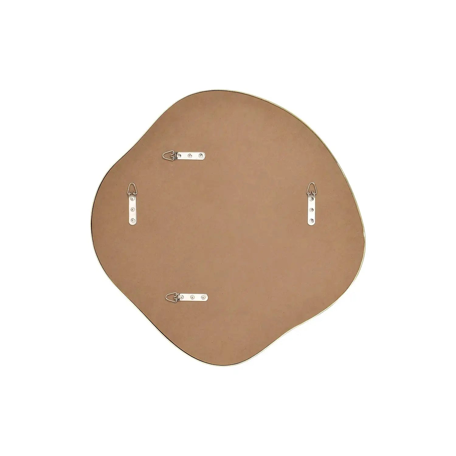 RENWIL NUCLEUS 36/24/ IRREGULAR WALL MIRROR YELLOW - Mirrors
