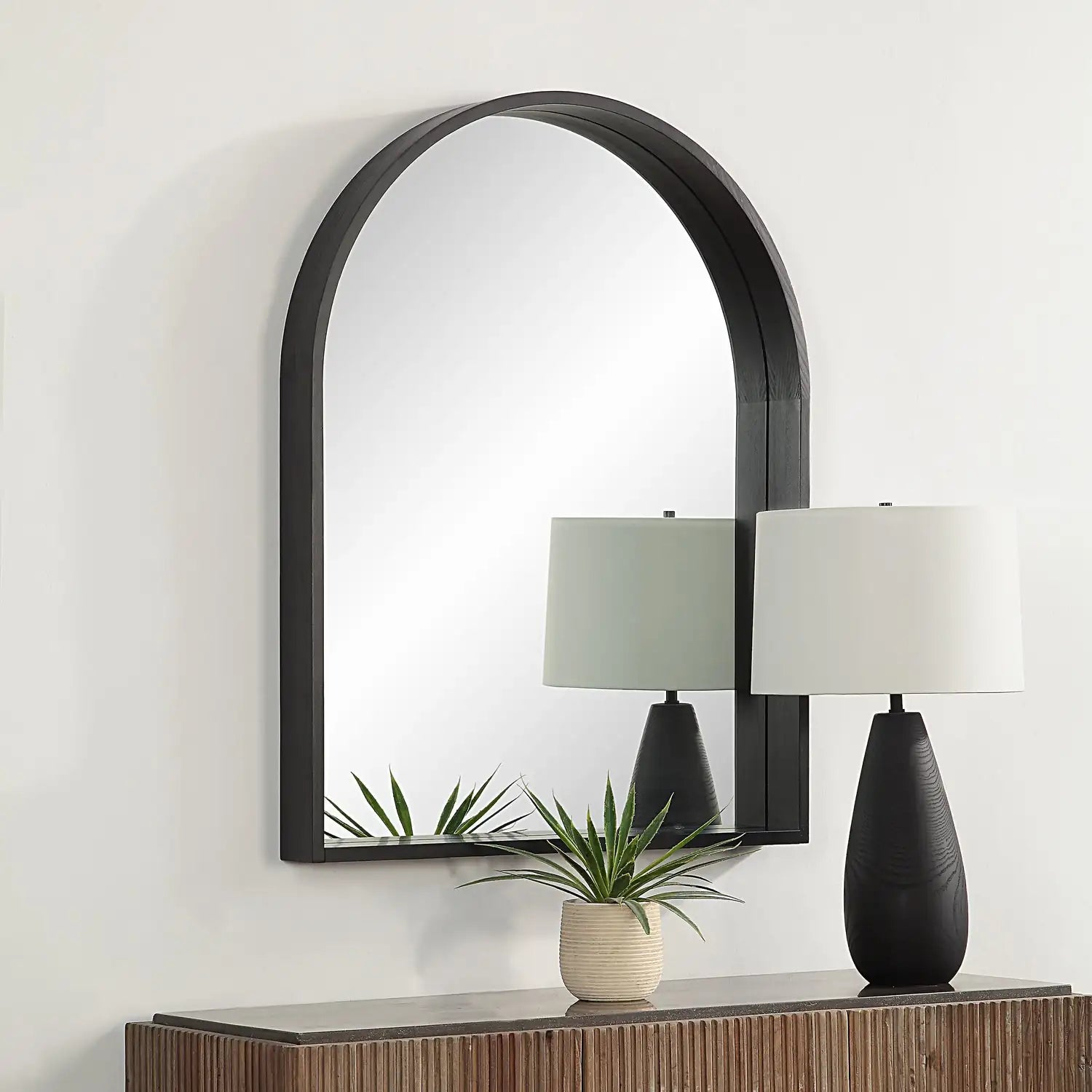 RENWIL COVE ARCH MIRROR MATTE - Mirrors