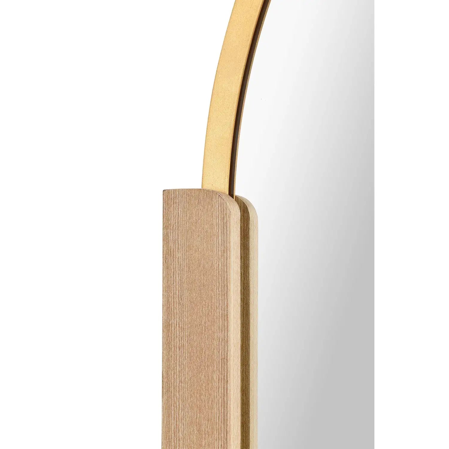 RENWIL KERIANNE OVAL WALL MIRROR YELLOW - Mirrors