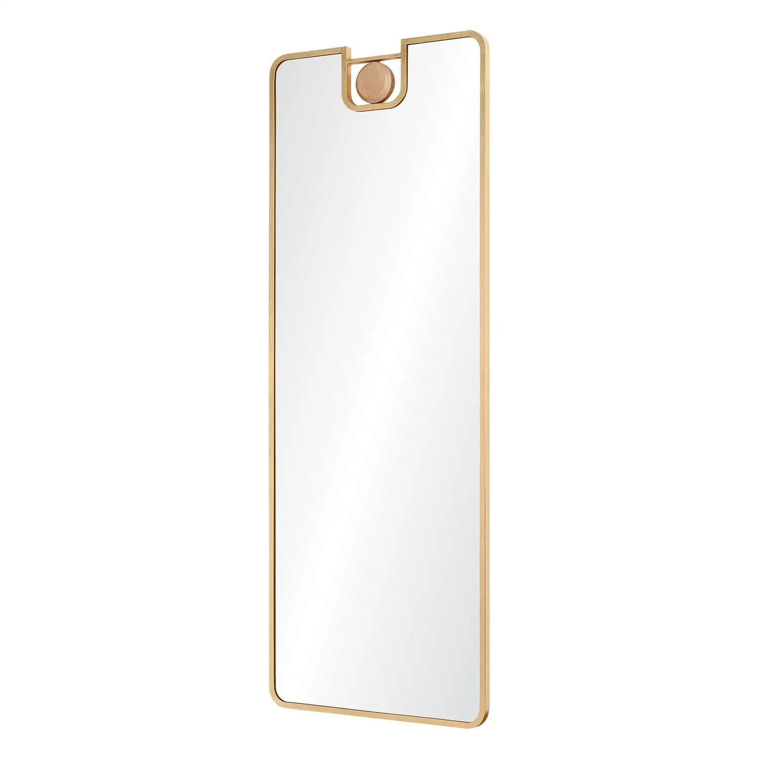 RENWIL KEPLER RECTANGLE FULL LENGTH MIRROR YELLOW - Mirrors