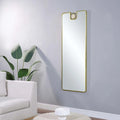 RENWIL KEPLER RECTANGLE FULL LENGTH MIRROR YELLOW - Mirrors