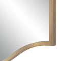 RENWIL FLORIANNE ARCH MIRROR CHAMPAGNE - Mirrors
