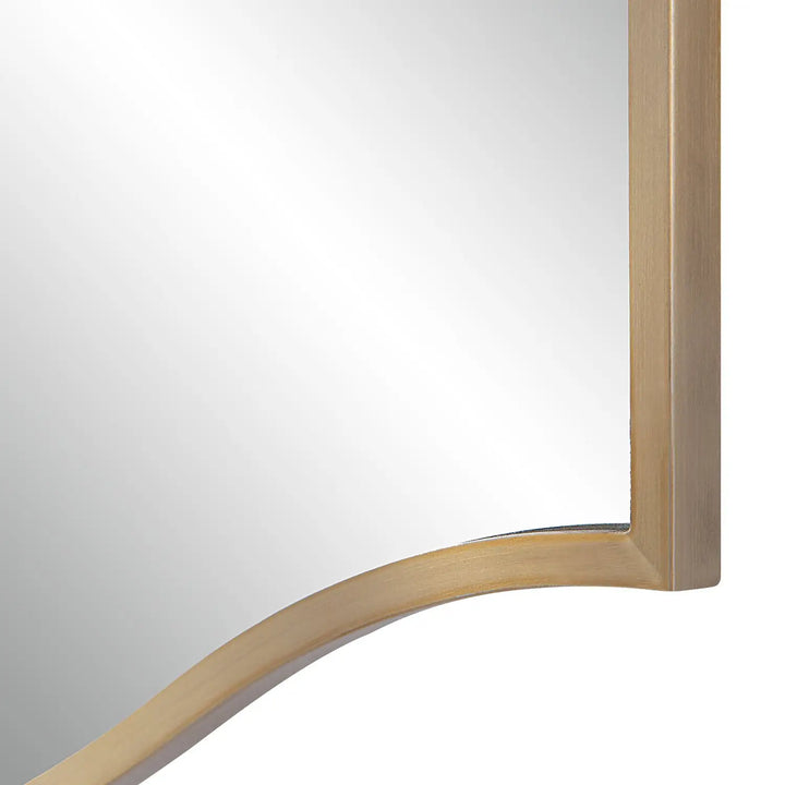 RENWIL FLORIANNE ARCH MIRROR CHAMPAGNE - Mirrors