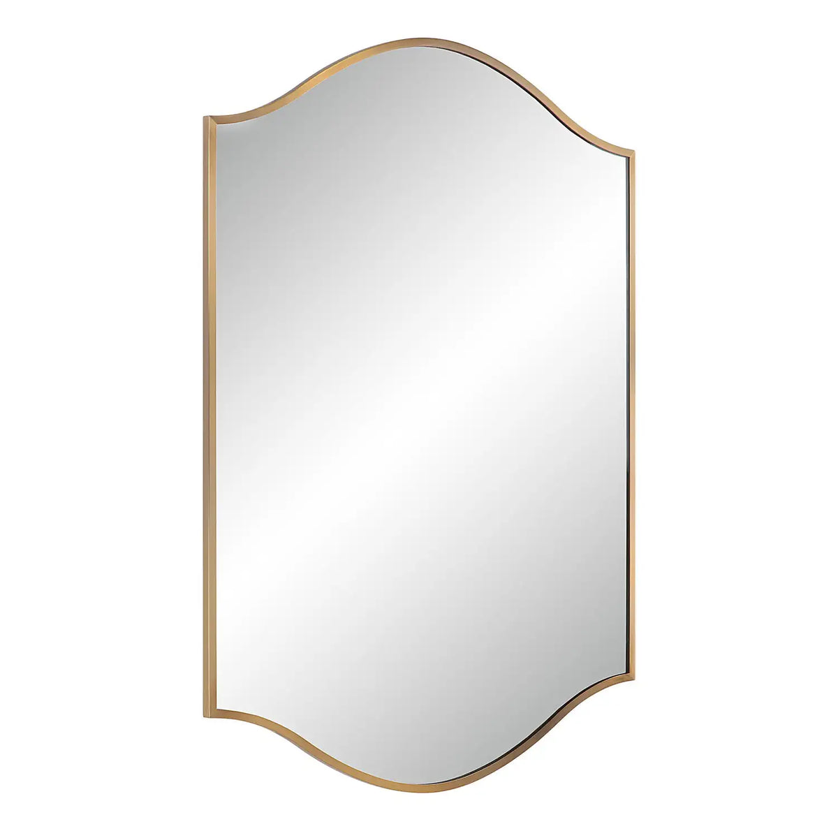 RENWIL FLORIANNE ARCH MIRROR CHAMPAGNE - Mirrors