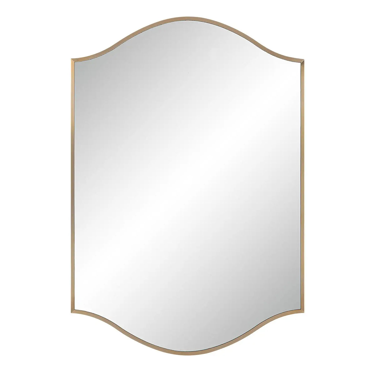 RENWIL FLORIANNE ARCH MIRROR CHAMPAGNE - Mirrors