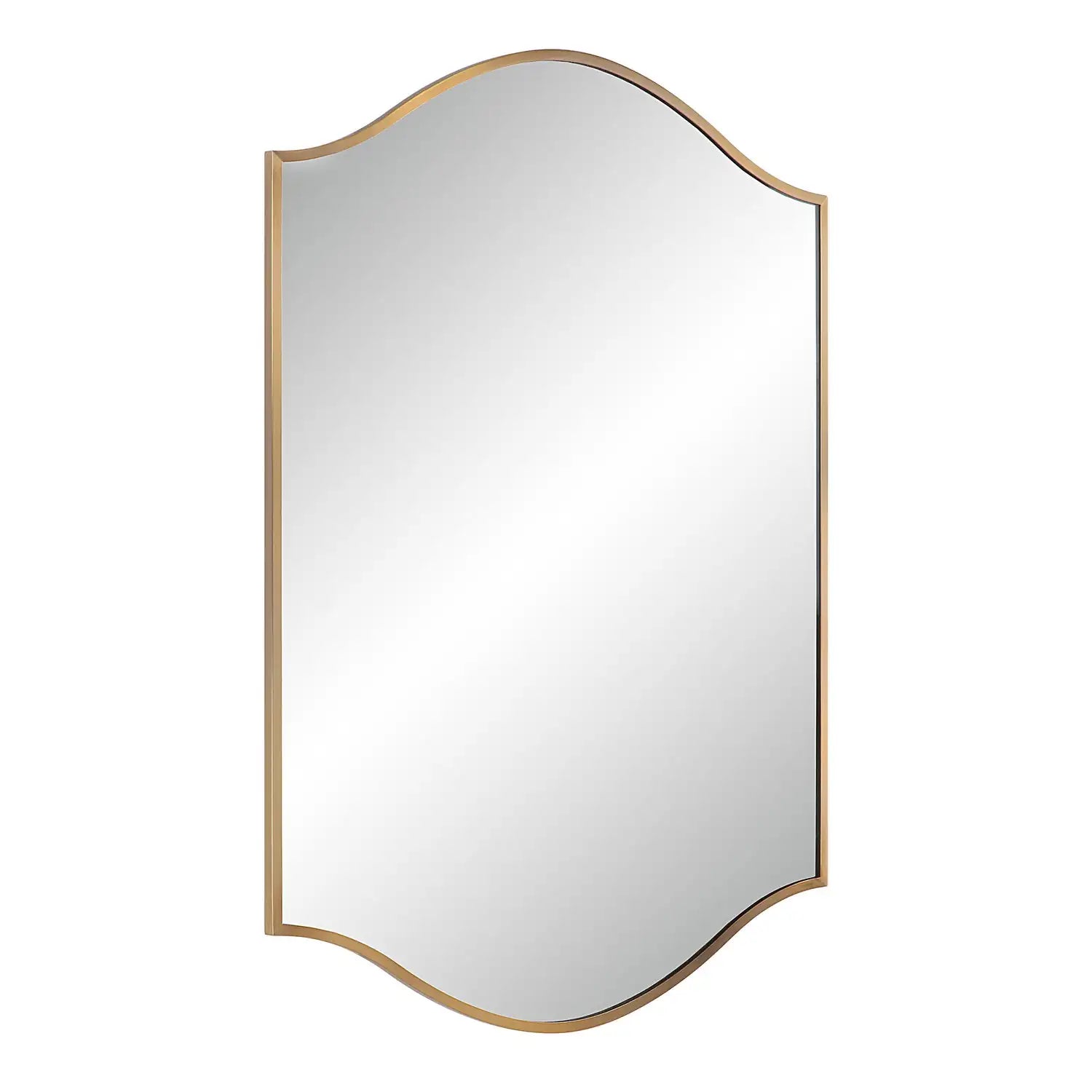 RENWIL FLORIANNE ARCH MIRROR CHAMPAGNE - Mirrors