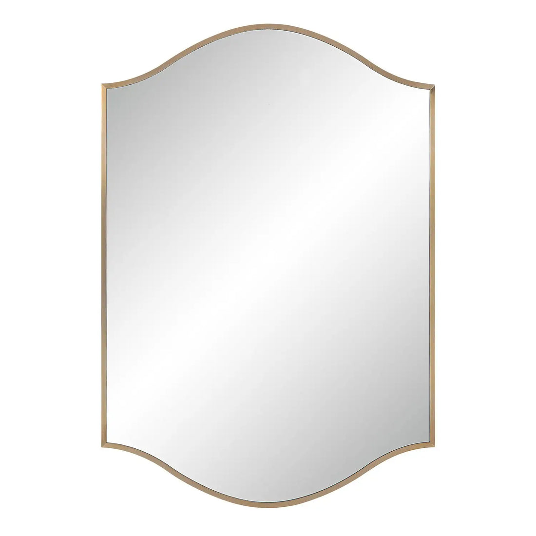 RENWIL FLORIANNE ARCH MIRROR CHAMPAGNE - Mirrors