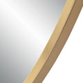 RENWIL CAMONA IRREGULAR OVAL MIRROR SATIN - Mirrors