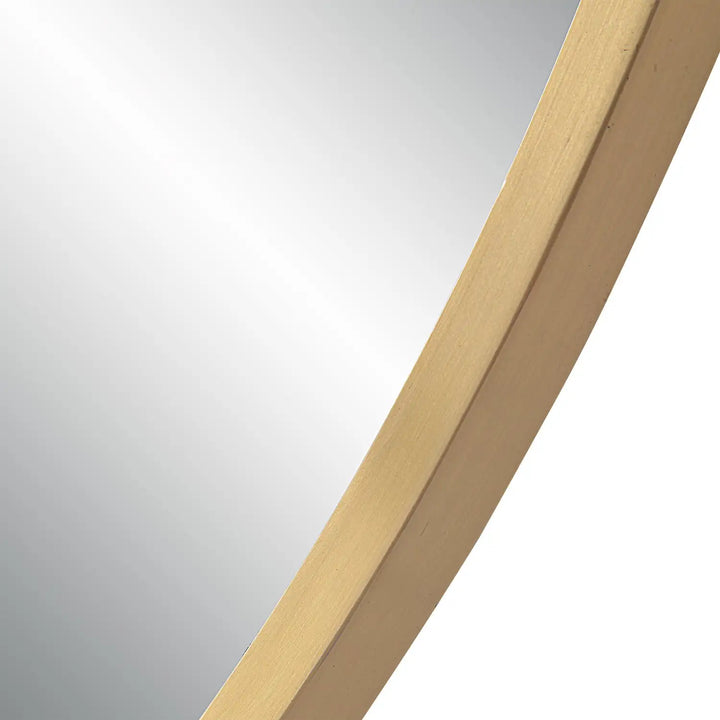 RENWIL CAMONA IRREGULAR OVAL MIRROR SATIN - Mirrors