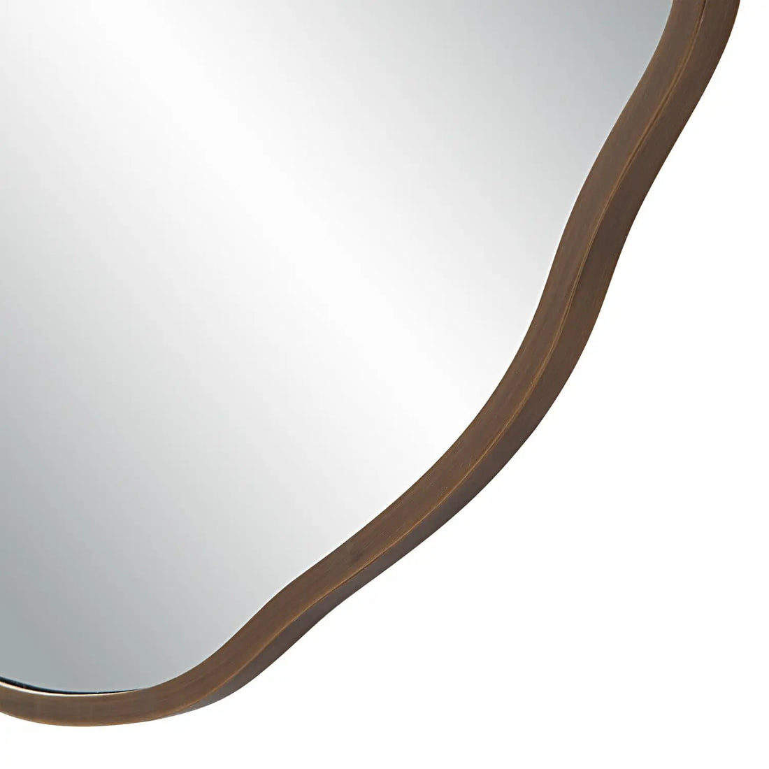 RENWIL BERN IRREGULAR MIRROR ANTIQUE BRUSHED - Mirrors