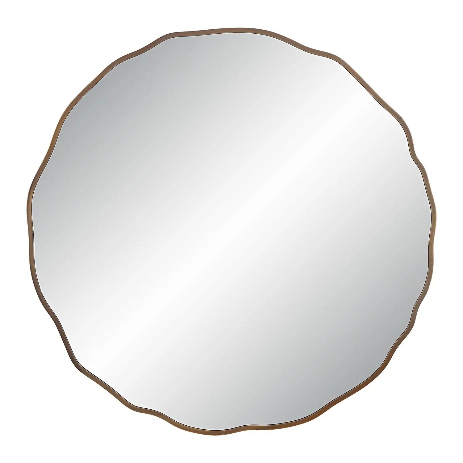 RENWIL BERN IRREGULAR MIRROR ANTIQUE BRUSHED - Mirrors