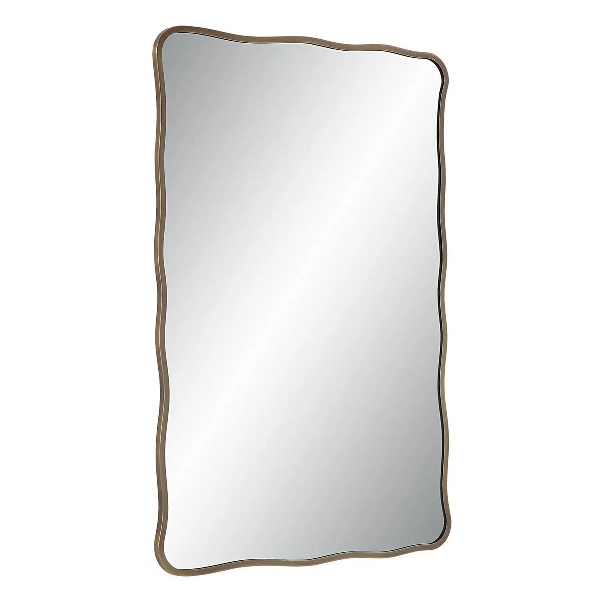 RENWIL BASEL IRREGULAR MIRROR ANTIQUE BRUSHED - Mirrors
