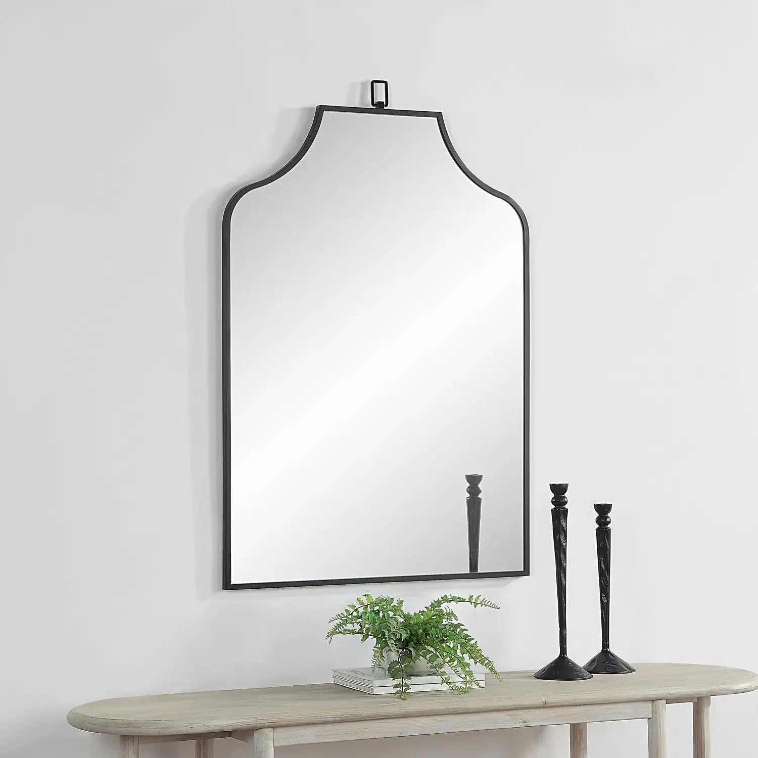 RENWIL BREDA RECATANGULAR ARCH MIRROR MATTE - Mirrors