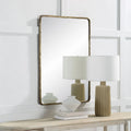 RENWIL RECTANGLE WALL MIRROR YELLOW - Mirrors