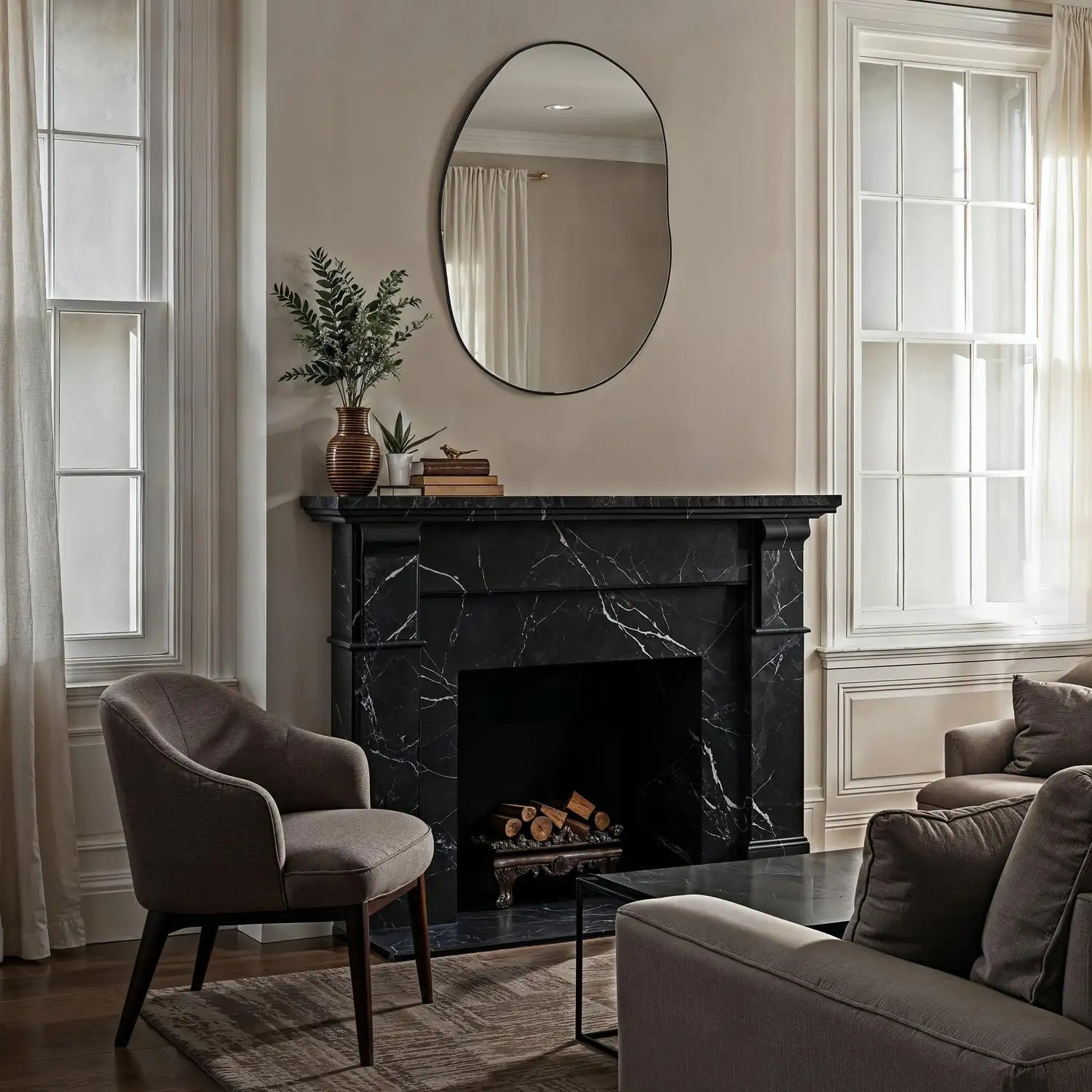 RENWIL MESSINI WALL MIRROR - Mirrors
