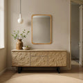 RENWIL SCISTO WALL MIRROR BEIGE - Mirrors