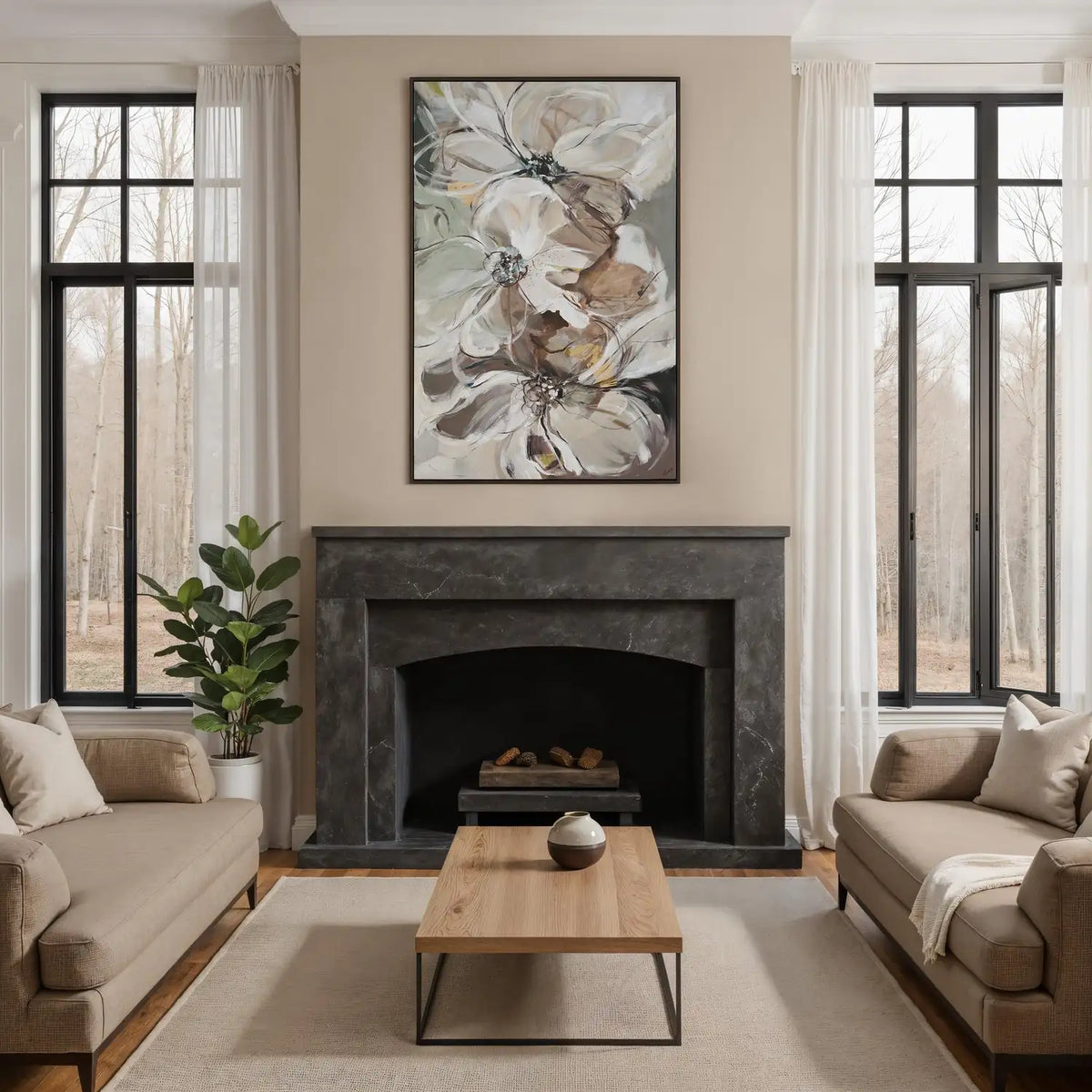 RENWIL Argilla Canvas Art - Art